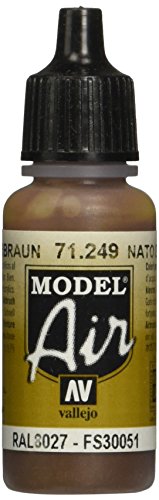 Vallejo Model Air Acrylfarbe, 17 ml, NATO Brown Vallejo Model Air Acrylfarbe, 17 ml, NATO Brown von Vallejo