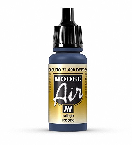 Vallejo Model Air Acrylfarbe, 17 ml Blue Angel Blue von Vallejo