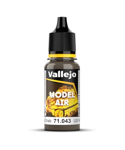 Vallejo Model Air Acrylfarbe, 17 ml Braunoliv von Vallejo