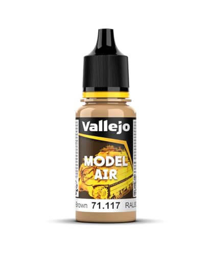 Vallejo Model Air Acrylfarbe, 17 ml Camouflage Brown Ral8020 von Vallejo