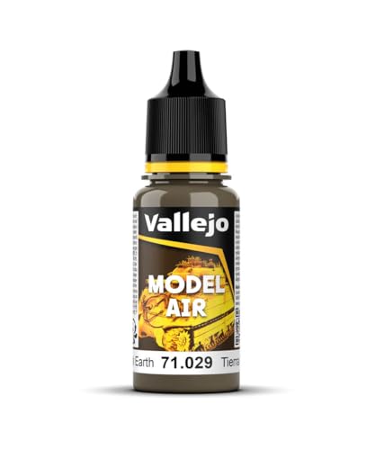 Vallejo Model Air Acrylfarbe, 17 ml Dark Earth von Vallejo