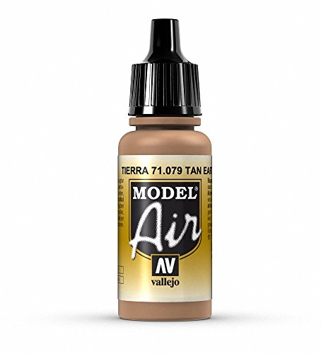 Vallejo Model Air Acrylfarbe, 17 ml Flat Tan von Vallejo