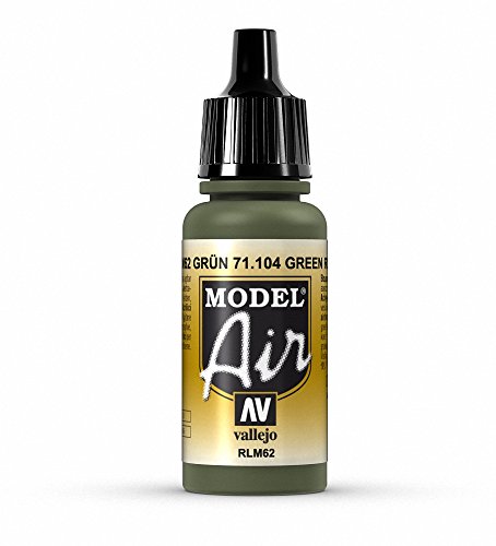 Vallejo Model Air Acrylfarbe, 17 ml Green Rlm 62 von Vallejo