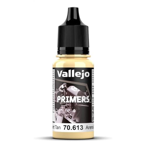 Vallejo Model Color 17 ml Polyurethan-Grundierung – Desert Tan Base von Vallejo