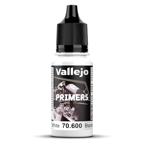 Vallejo Model Color Grundierung, Polyurethan, 17 ml, Weiß von Vallejo