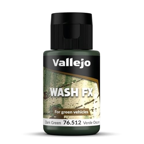 Vallejo Model Color Waschfarbe, 35 ml, Dunkelgrün Vallejo Model Color Waschfarbe, 35 ml, Dunkelgrün von Vallejo