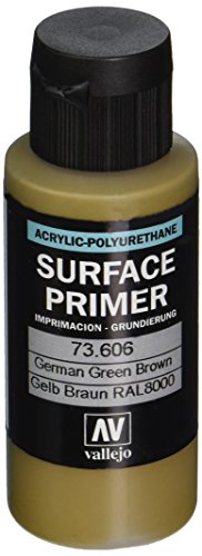 Vallejo Modell Farbe 60 ml Polyurethan-Primer German Green Brown von Vallejo