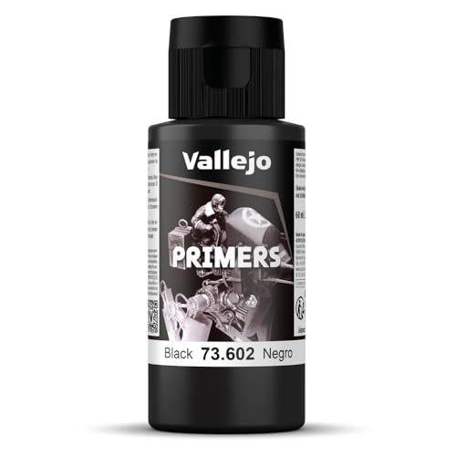 Vallejo Modell Farbe 60 ml Polyurethan-Primer Schwarz von Vallejo