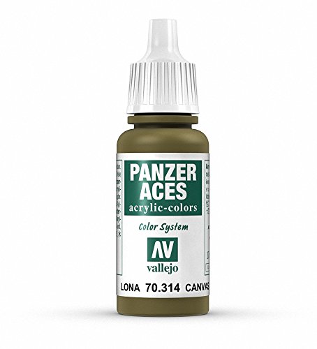 Vallejo Panzer Aces Acrylfarbe, 17 ml Canvas von Vallejo
