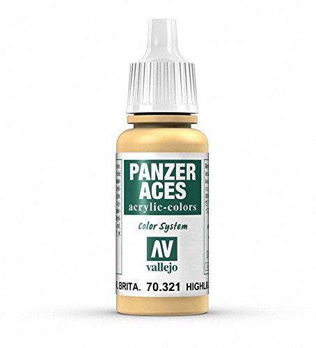 Vallejo Panzer Aces Acrylfarbe, 17 ml Highlight British Tank Crew Vallejo Panzer Aces Acrylfarbe, 17 ml Highlight British Tank Crew von Vallejo