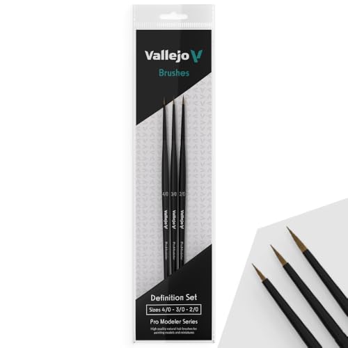 Vallejo Pro Modeler Pinsel, Design Set 0-1-2 Vallejo Pro Modeler Pinsel, Design Set 0-1-2 von Vallejo
