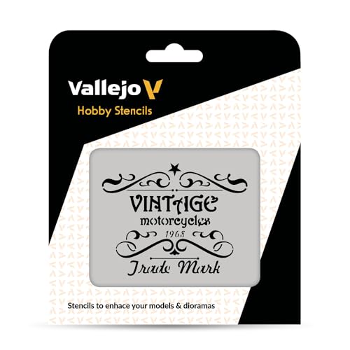 Vallejo VALST-LET005 Schablonen-Set, Maßstab Modell Vallejo VALST-LET005 Schablonen-Set, Maßstab Modell von Vallejo