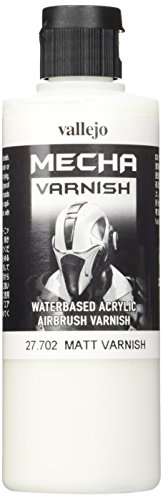 Vallejo VJ27702 Glasur - Mecha Varnish, matt, 200 ml, verschieden von Vallejo