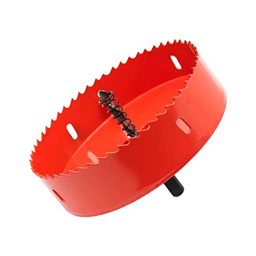 ValueHall Bi-Metall Lochsäge 155mm HSS Lochsägenbohrer mit Zentrierbohrer Lochkreissäge für zum Bohren von Weichmetall, Holz, PVC-Platte und Kunststoffplatte V8B01 ValueHall Bi-Metall Lochsäge 155mm HSS Lochsägenbohrer mit Zentrierbohrer Lochkreissäge für zum Bohren von Weichmetall, Holz, PVC-Platte und Kunststoffplatte V8B01 von ValueHall
