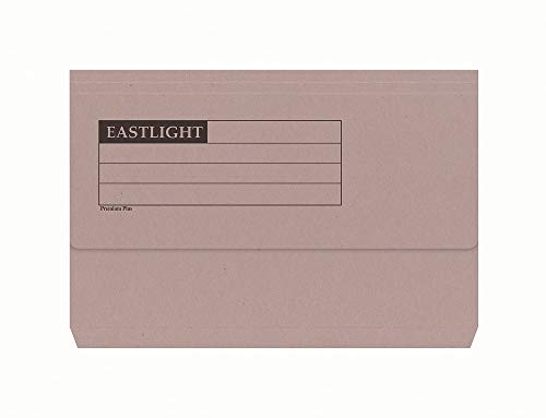 ValueX Dokumentenmappe, schwer, halbe Klappe, Foolscap-Format, Farbe: Braun, 50 Stück ValueX Dokumentenmappe, schwer, halbe Klappe, Foolscap-Format, Farbe: Braun, 50 Stück von ValueX