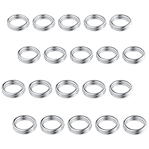 VALYRIA Biegeringe aus 925er Sterlingsilber, 7 mm x 0,5 mm, 20 Stück VALYRIA Biegeringe aus 925er Sterlingsilber, 7 mm x 0,5 mm, 20 Stück von Valyria