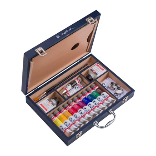 Acrylfarben-Starterbox XL | 12 x 40 ml + Zubehör Acrylfarben-Starterbox XL | 12 x 40 ml + Zubehör von Van Gogh