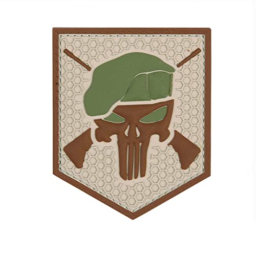 VAN OS Emblem 3D Rubber Patch Commando Punisher von Van Os
