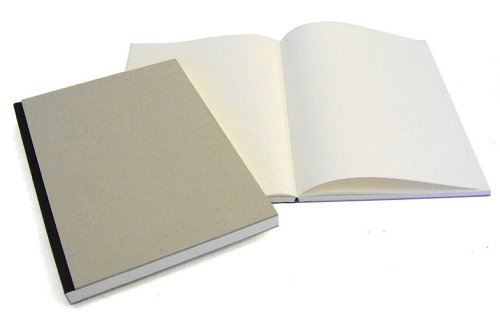 Projektskizzenbuch / Zeichenbuch, 21 x 21 cm, 144 Seiten Einband natur, Rücken SCHWARZ von Vang