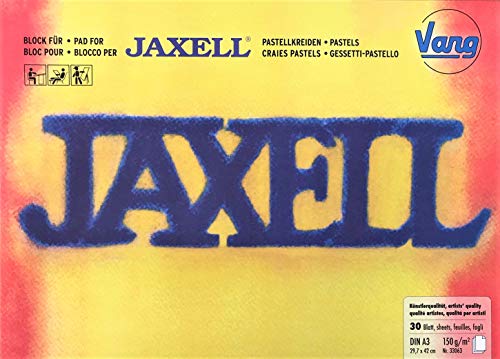 Jaxell Pastel Crayon Drawing Pad DIN A3 29.7 x 42 cm 150 g/m² von Vang