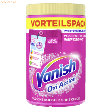 Vanish Fleckenentferner Oxi Action 3256803 1,65kg von Vanish
