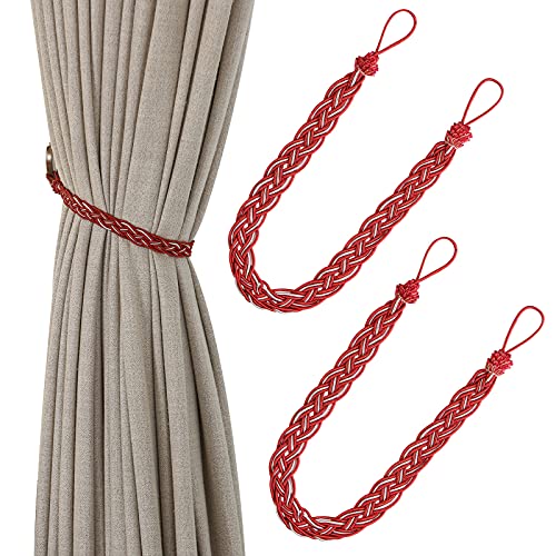 Handgestrickte Vorhang-Raffhalter, einfacher Vorhanghalter und Zubehör grau Handgestrickte Vorhang-Raffhalter, einfacher Vorhanghalter und Zubehör grau von Vankra