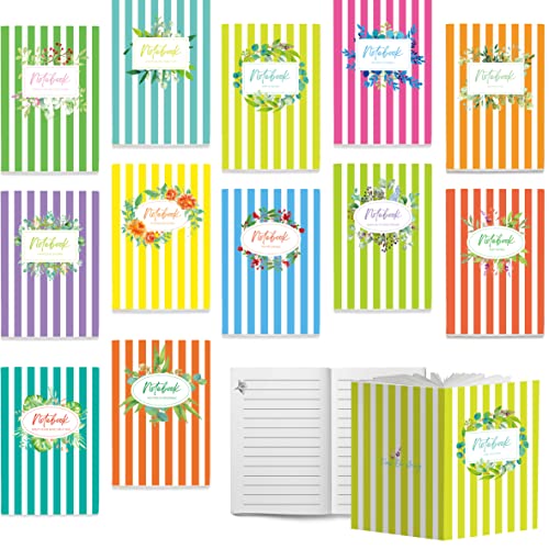 12 Packungen inspirierende Notizbücher, 12 grüne Designs, motivierend, kleiner Notizblock im Taschenformat, Mini-Geschenk-Notizblöcke, inspirierendes Notizbuch für Schule, Büro, Zuhause, Reisen von Vantasii