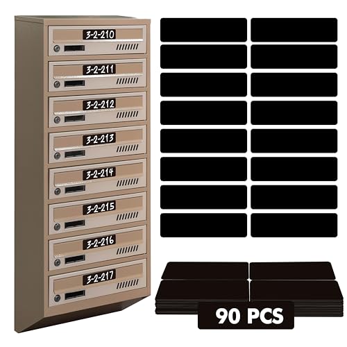 90 Magnetische Etiketten, Trocken abwischbare Etiketten in Großgröße, Wiederverwendbare Organizer-Tags für Werkzeugkästen, Whiteboards, Schränke, Kühlschränke, Schulen, Büros und zu Hause (8.9 x2.5cm) 90 Magnetische Etiketten, Trocken abwischbare Etiketten in Großgröße, Wiederverwendbare Organizer-Tags für Werkzeugkästen, Whiteboards, Schränke, Kühlschränke, Schulen, Büros und zu Hause (8.9 x2.5cm) von Vantasii