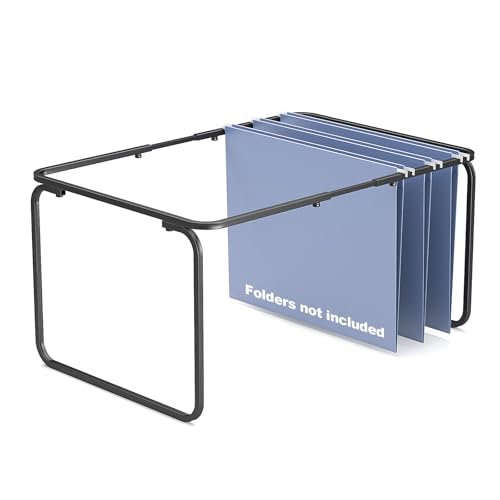 Vanulee Hängeregistratur-Rahmen, rechtliche/Briefgröße, verstellbare Länge 40,6–63,5 cm, 32 cm B 24 cm H, Hängemappen-Halter für Schreibtisch-Organizer und Metallschiene in Aktenschrank-Schublade, 1 Vanulee Hängeregistratur-Rahmen, rechtliche/Briefgröße, verstellbare Länge 40,6–63,5 cm, 32 cm B 24 cm H, Hängemappen-Halter für Schreibtisch-Organizer und Metallschiene in Aktenschrank-Schublade, 1 von Vanulee