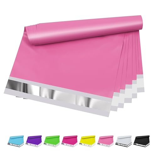 Vapulcio Poly-Versandtaschen, 15,2 x 22,9 cm, Rosa, wasserdichte Versandtaschen für kleine Unternehmen, Reißfestigkeit und Selbstversiegelung, ideale Verpackungsbeutel für Versand, Versand und mehr, Vapulcio Poly-Versandtaschen, 15,2 x 22,9 cm, Rosa, wasserdichte Versandtaschen für kleine Unternehmen, Reißfestigkeit und Selbstversiegelung, ideale Verpackungsbeutel für Versand, Versand und mehr, von Vapulcio