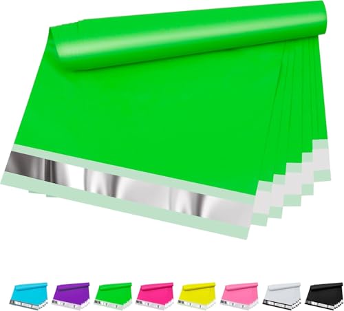 Vapulcio Poly-Versandtaschen, 25,4 x 33 cm, wasserdichte und reißfeste Versandtaschen für kleine Unternehmen, grüne Verpackungsbeutel mit selbstschließendem Verschluss, Polymailer, Versandtaschen, 200 Vapulcio Poly-Versandtaschen, 25,4 x 33 cm, wasserdichte und reißfeste Versandtaschen für kleine Unternehmen, grüne Verpackungsbeutel mit selbstschließendem Verschluss, Polymailer, Versandtaschen, 200 von Vapulcio