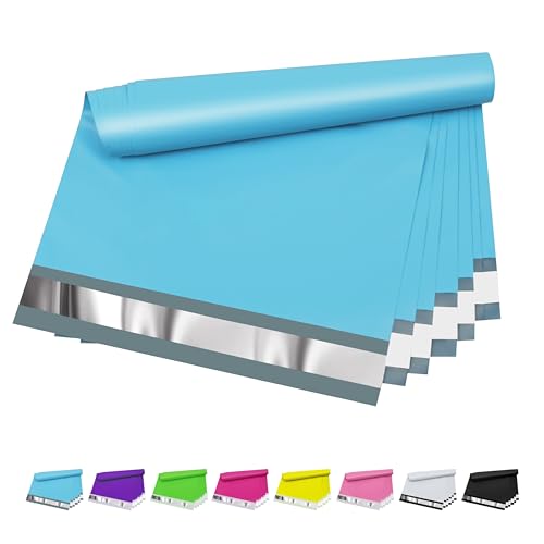 Vapulcio Poly-Versandtaschen 15.2x22.9 cm, blaue Kunststoff-Versandtaschen mit 2.4 mm Dicke, selbstklebende Versandtaschen aus Polyester, 100 Stück Vapulcio Poly-Versandtaschen 15.2x22.9 cm, blaue Kunststoff-Versandtaschen mit 2.4 mm Dicke, selbstklebende Versandtaschen aus Polyester, 100 Stück von Vapulcio