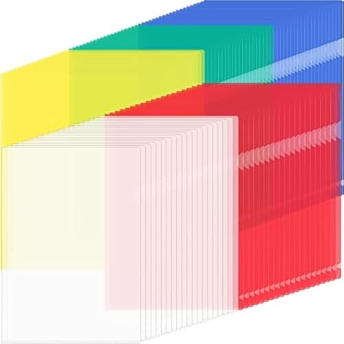 100 Stück Kunststoff-Dokumentenmappen 100 Stück Kunststoff-Dokumentenmappen von Varku
