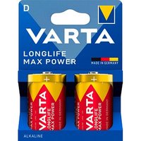 2 VARTA Batterien LONGLIFE Max Power Mono D 1,5 V 2 VARTA Batterien LONGLIFE Max Power Mono D 1,5 V von Varta