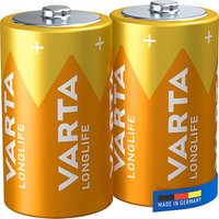 2 VARTA Batterien LONGLIFE Mono D 1,5 V 2 VARTA Batterien LONGLIFE Mono D 1,5 V von Varta