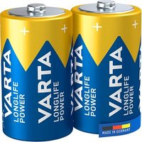 2 VARTA Batterien LONGLIFE Power Mono D 1,5 V 2 VARTA Batterien LONGLIFE Power Mono D 1,5 V von Varta