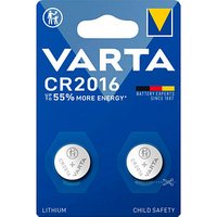 2 VARTA Knopfzelle CR2016 3,0 V von Varta