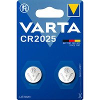 2 VARTA Knopfzellen CR2025 3,0 V von Varta