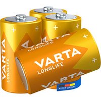 4 VARTA Batterien LONGLIFE Mono D 1,5 V 4 VARTA Batterien LONGLIFE Mono D 1,5 V von Varta