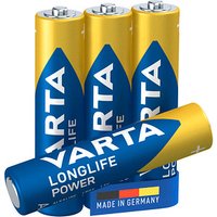 4 VARTA Batterien LONGLIFE Power Micro AAA 1,5 V 4 VARTA Batterien LONGLIFE Power Micro AAA 1,5 V von Varta