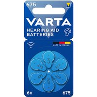 6 VARTA Knopfzellen 675 1,45 V von Varta