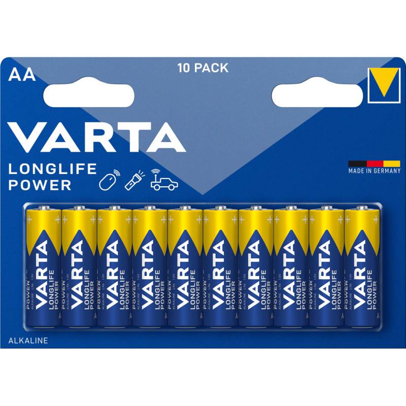 AA Batterien Varta Longlife Power 10 Stück AA Batterien Varta Longlife Power 10 Stück von Varta