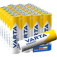 24 VARTA Batterien ENERGY Mignon AA 1,5 V von Varta