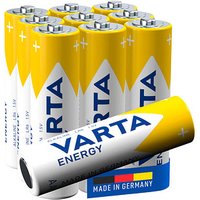 10 VARTA Batterien ENERGY Mignon AA 1,5 V von Varta