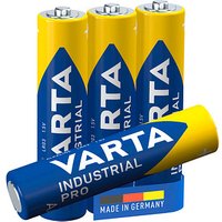 4 VARTA Batterien INDUSTRIAL Micro AAA 1,5 V von Varta