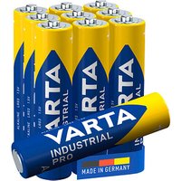 10 VARTA Batterien INDUSTRIAL Micro AAA 1,5 V von Varta
