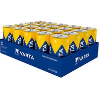 20 VARTA Batterien LONGLIFE Power Baby C 1,5 V von Varta