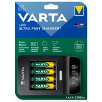 VARTA LCD ULTRA FAST CHARGER+ Akku-Schnellladegerät inkl. Akkus von Varta