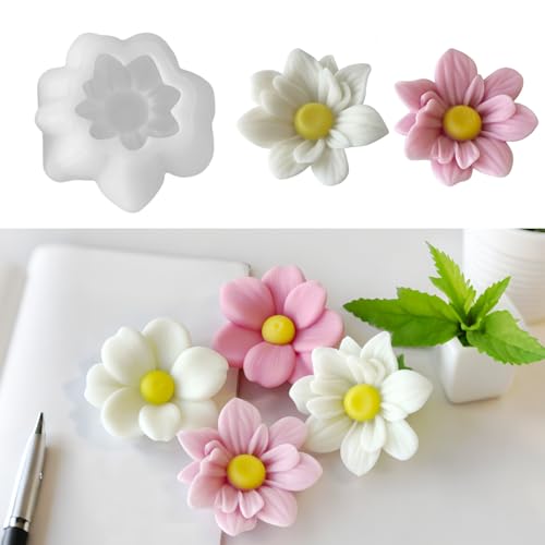 Silikonformen Gießformen Blumen, 3D Silikonform Blumen, Silikonformen Gießformen, DIY Silikonform Blumenkugel, Gießformen Silikon, Gießformen Silikon Blumen, für DIY Handwerke Deko (A1) von Vartegas
