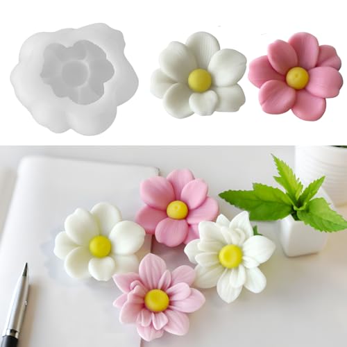 Silikonformen Gießformen Blumen, 3D Silikonform Blumen, Silikonformen Gießformen, DIY Silikonform Blumenkugel, Gießformen Silikon, Gießformen Silikon Blumen, für DIY Handwerke Deko (A2) von Vartegas